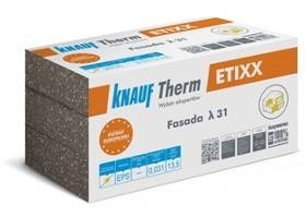 Nowe płyty styropianowe EPS ETIXX wytwarzane w innowacyjnej technologii formowania w prasie Fot. Knauf Therm